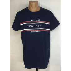 Футболка GANT темно-сина 000004