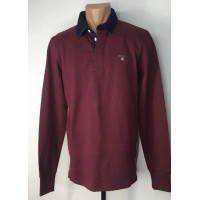 Футболка POLO GANT бордовая 000032