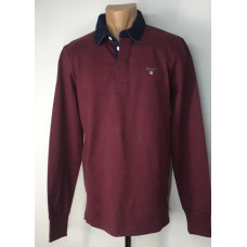 Футболка POLO GANT бордова 000032