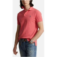 Футболка Поло Ralph Lauren лососевая 000243