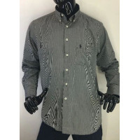 Рубашка Ralph Lauren серая 000252