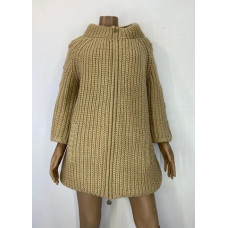 Пуховик Elisabetta Franchi бежевий 000567