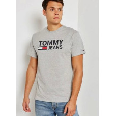 Футболка Tommy Jeans сіра 000746
