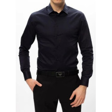 Сорочка Emporio Armani темно-сина 000857