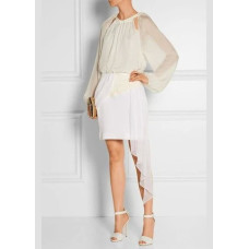 Спідниця Prabal Gurung біла 000891