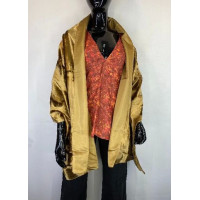 Палантин D&G горчичный 000900