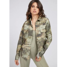 Сорочка Guess хаки 000950