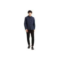 Рубашка Levi's синяя 001137