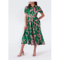 Платье Diane von Furstenberg зелёное 001329