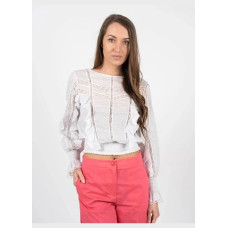Блузка PATRIZIA PEPE біла 001448