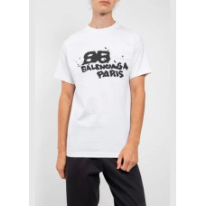Футболка BALENCIAGA біла 001597