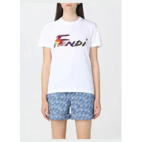 Футболка FENDI молочная 001598