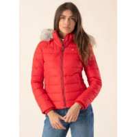 Пуховик Tommy jeans червоний 001798