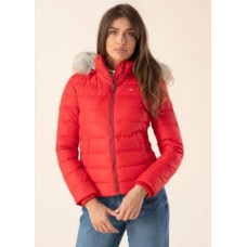 Пуховик Tommy jeans червоний 001798