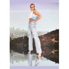 Джинси ASOS блакитні 001892