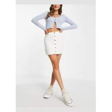 Спідниця Miss Selfridge кремова 001924