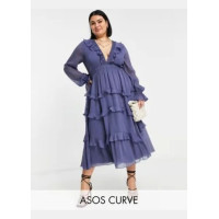 Платье ASOS синее 002115