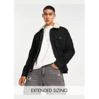 Куртка джинсова ASOS чорна 002260