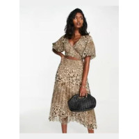 Платье ASOS бежевое 002266