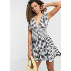 Сукня ASOS чорно-била 002288
