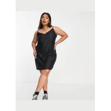 Нічна сорочка, комбінація ASOS чорна 002395