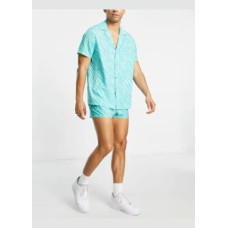 Сорочка ASOS зелена 002442