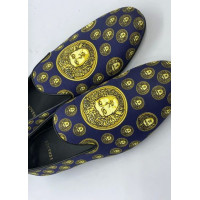 Туфлі Versace темно-сині 110123