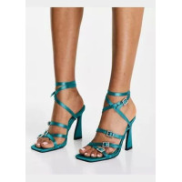 Босоніжки ASOS бірюзові 110288