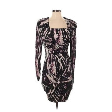 Сукня Roberto Cavalli темно-пурпурова 001222