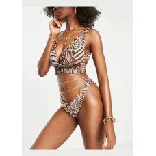 Купальні труси бікіні ASOS коричневі 220051