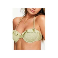 Купальний ліф River Island оливковий 220057