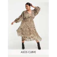 Платье ASOS бежевое 002166