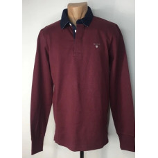 Футболка POLO GANT бордова 000032