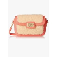 Сумка-кросбоді UGG персикові 110486