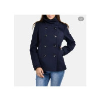 Полупальто H&M темно-синее 550133