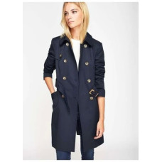 Плащ тренчкот Miss Selfridge темно-синий 550262