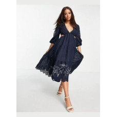 Сукня ASOS темно-сина 001471