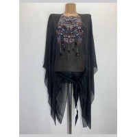 Пончо Roberto Cavalli чорне 001400