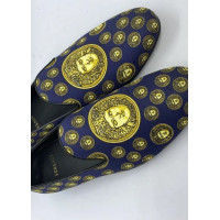 Туфлі Versace темно-сині 110123