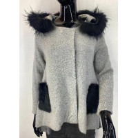 Кардиган Max Mara серый 000594