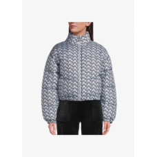 Пуховик Juicy Couture чорно-билий 001797