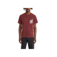 Футболка Levi's бордова 001115