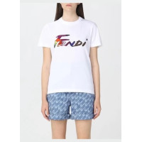 Футболка FENDI молочна 001598