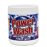 Кисневий порошковий відбілювач, засіб для виведення плям Power Wash Pulver, 600г