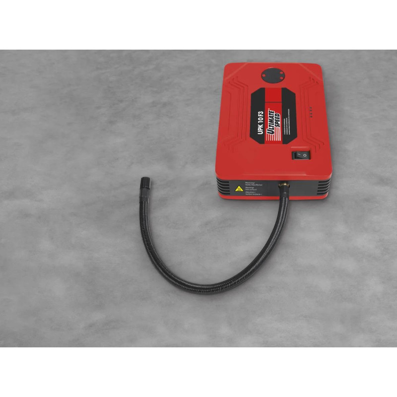Зовнішній акумулятор з компресором та кабелем для USB заряджання Ultimate Speed ​​UPK10F3