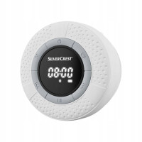 Bluetooth-динамік для ванної кімнати або душової кабіни Silver Crest SBL3C4 Білий