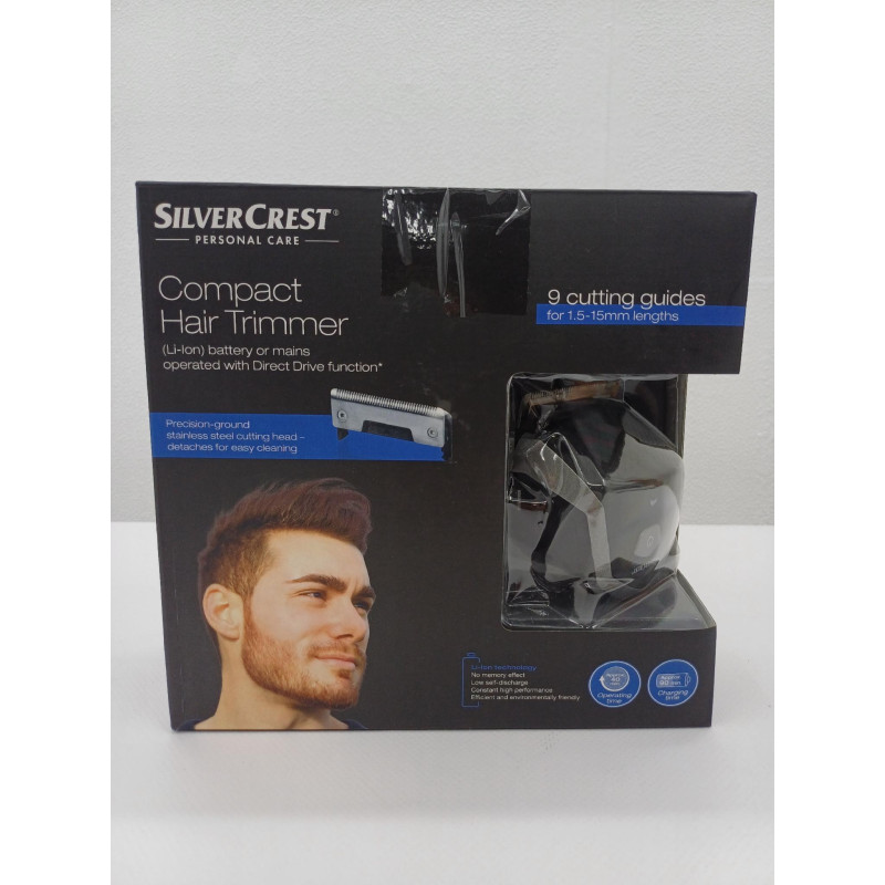Бездротова машинка для стрижки, тример Silver Crest SHSK3,7А1 9 насадок