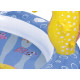 Детский игровой надувной центр , бассейн с горкой PlayTive 203х89х185см Синий