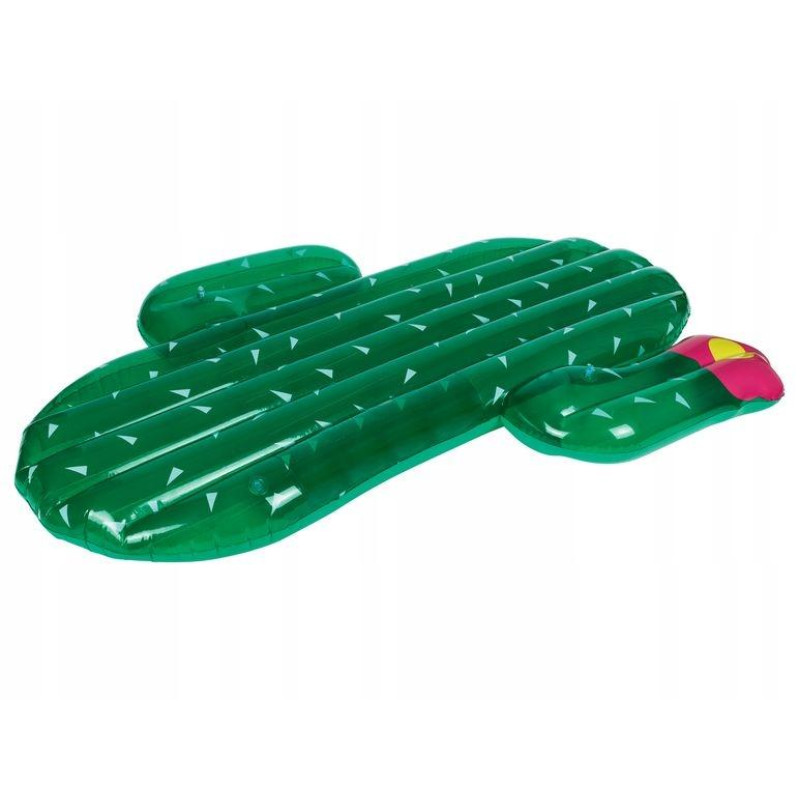 Надувний матрац для плавання, для пляжу Кактус Crivit 184х125см Зелений