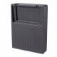 Шезлонг ротанговий, пляжний лежак Mepla Anthracite 195х65см Антрацит